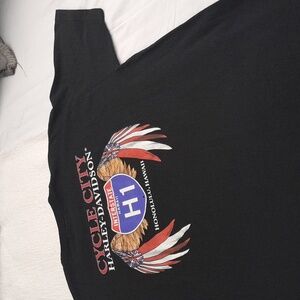 HARLEY DAVIDSON CYCLE CITY HAWAII T SHIRT